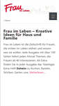 Mobile Screenshot of frau-im-leben.com